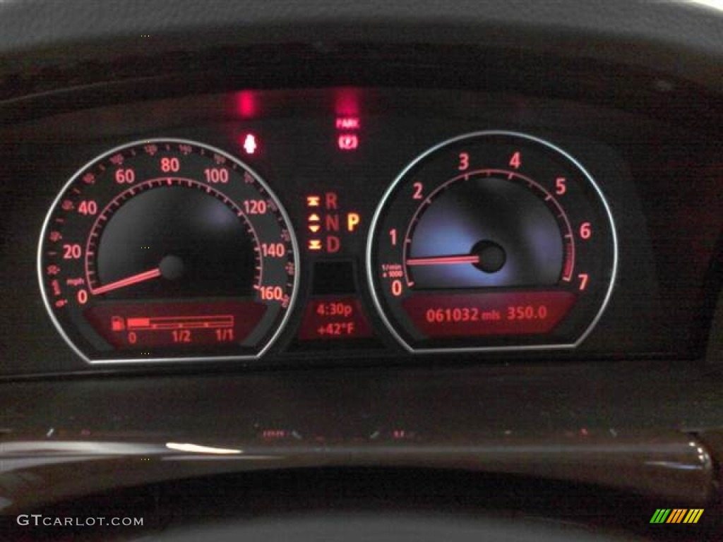 2008 BMW 7 Series 750i Sedan Gauges Photo #57114228