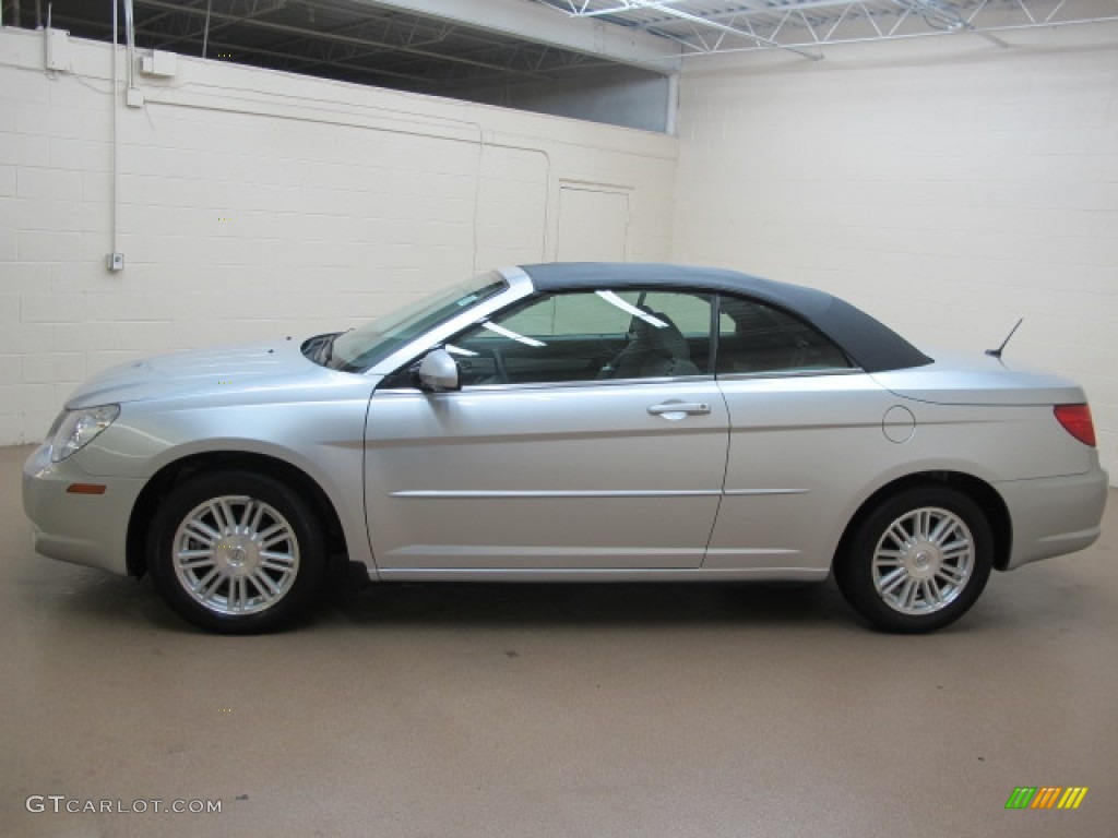 Bright Silver Metallic 2008 Chrysler Sebring Touring Convertible Exterior Photo #57114532