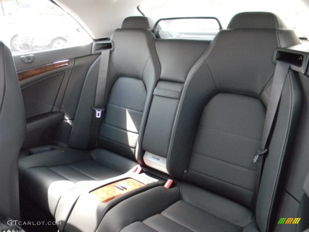 Black Interior 2012 Mercedes-Benz E 350 Cabriolet Photo #57115375