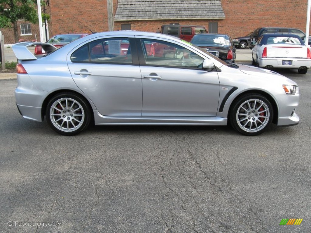 Apex Silver Metallic 2008 Mitsubishi Lancer Evolution GSR Exterior Photo #57116149