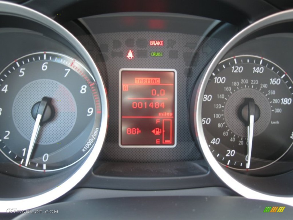 2008 Mitsubishi Lancer Evolution GSR Gauges Photo #57116209