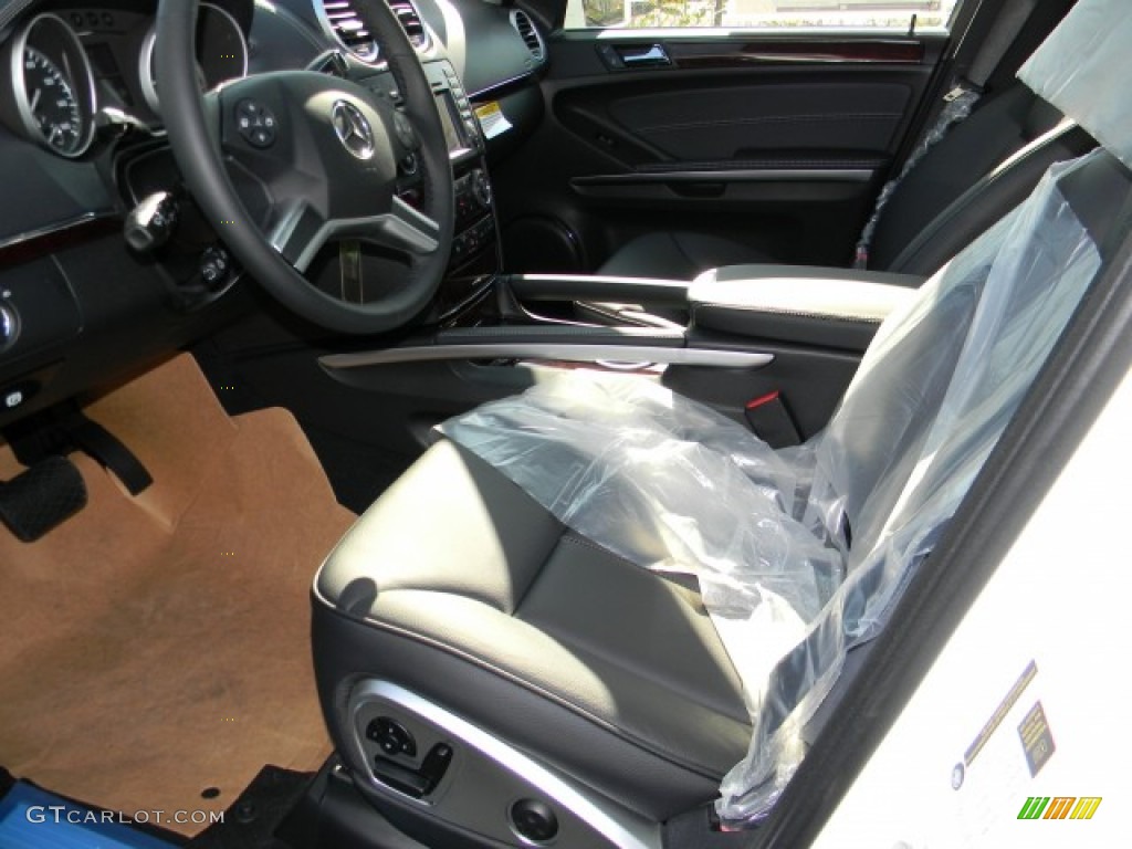 2012 GL 350 BlueTEC 4Matic - Arctic White / Black photo #6