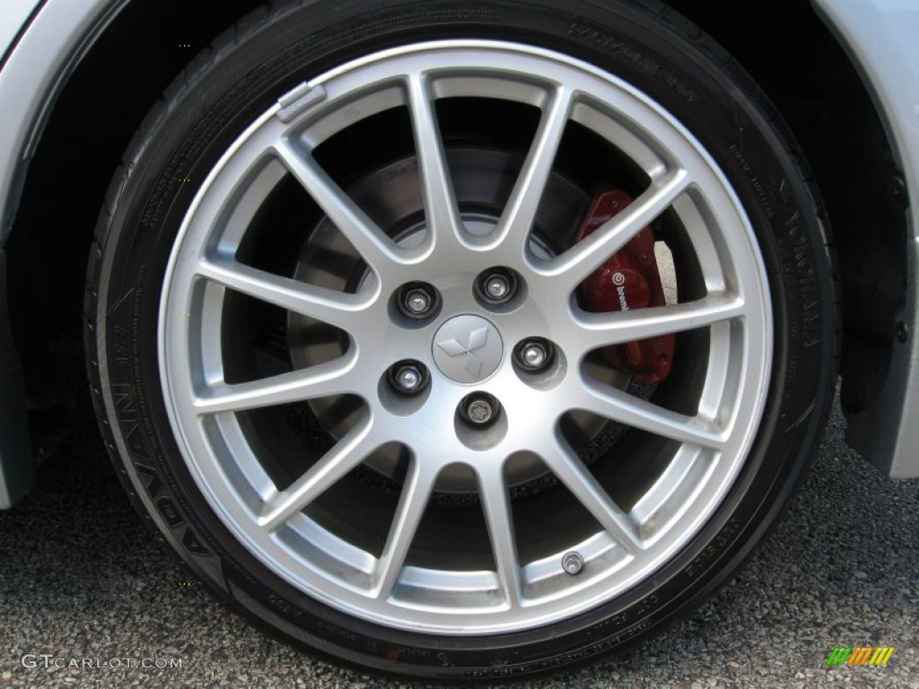 2008 Mitsubishi Lancer Evolution GSR Wheel Photo #57116302