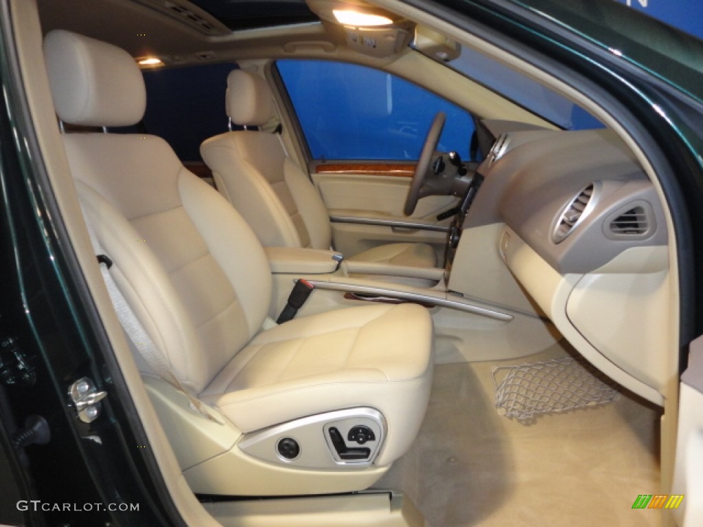 2009 ML 350 4Matic - Jade Green Metallic / Cashmere photo #23