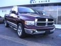 2003 Dark Garnet Red Pearl Dodge Ram 1500 SLT Quad Cab  photo #1