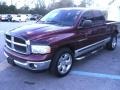 2003 Dark Garnet Red Pearl Dodge Ram 1500 SLT Quad Cab  photo #4