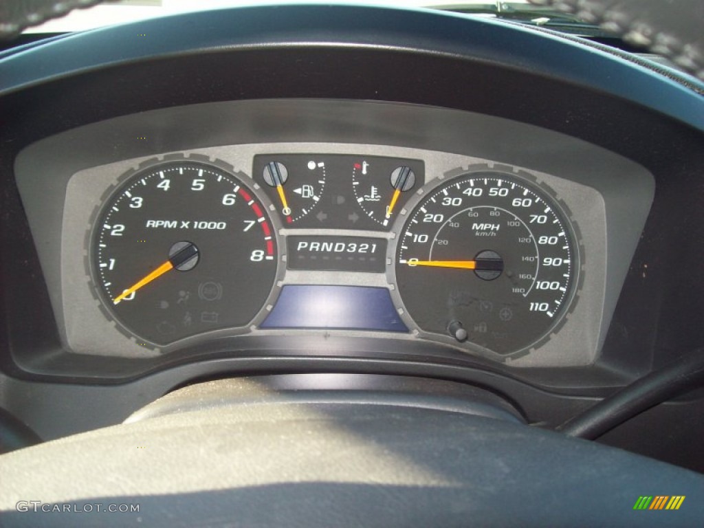 2006 GMC Canyon SL Extended Cab 4x4 Gauges Photo #57120169
