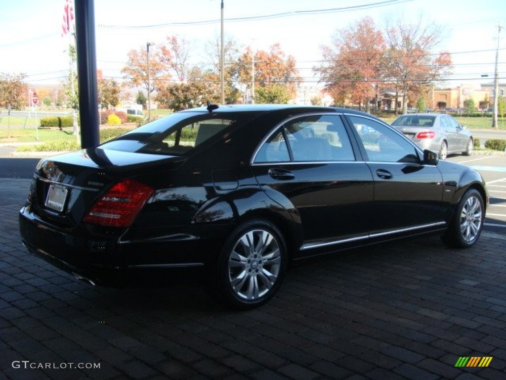 Black 2010 Mercedes-Benz S 400 Hybrid Sedan Exterior Photo #57120760