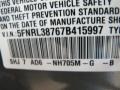 Nimbus Gray Metallic - Odyssey EX-L Photo No. 48