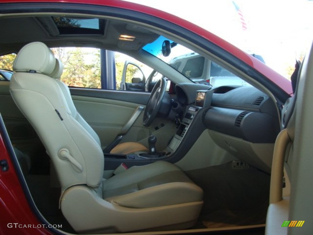 2005 G 35 Coupe - Laser Red / Wheat photo #19
