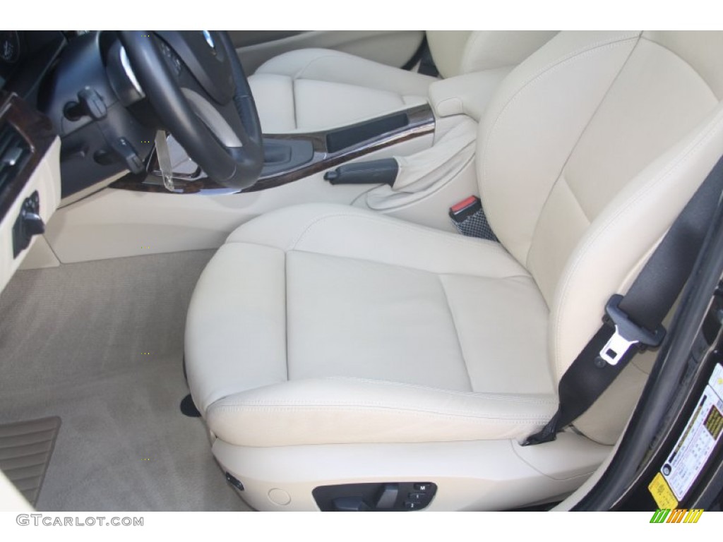 2008 3 Series 328i Sedan - Black Sapphire Metallic / Cream Beige photo #14