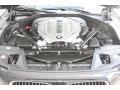 4.4 Liter DI TwinPower Turbo DOHC 32-Valve VVT V8 2011 BMW 7 Series 750i Sedan Engine
