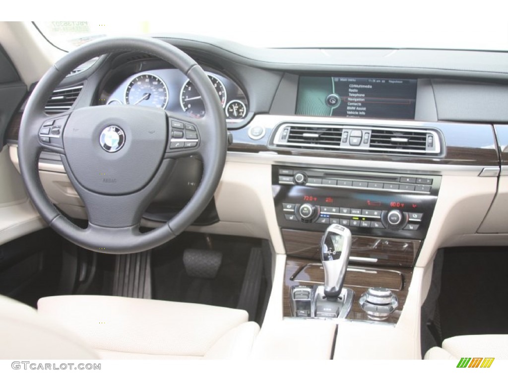 2011 7 Series 750i Sedan - Jet Black / Oyster/Black photo #37