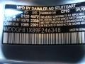 792: Palladium Silver Metallic 2009 Mercedes-Benz C 300 4Matic Sport Color Code