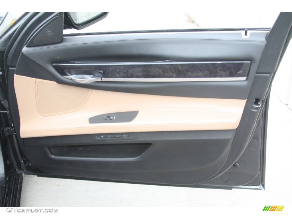 2011 7 Series 750i Sedan - Dark Graphite Metallic / Saddle/Black Nappa Leather photo #41