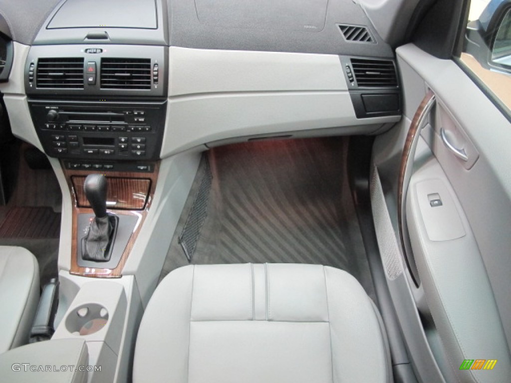 2005 X3 3.0i - Blue Water Metallic / Grey photo #27