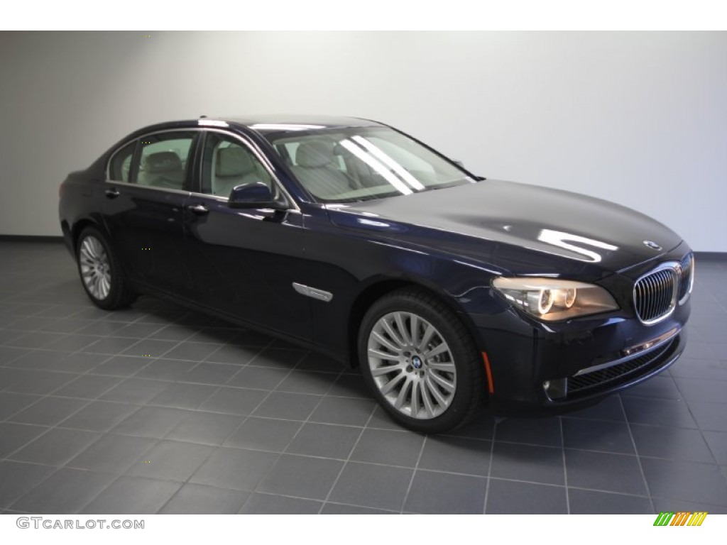 2012 7 Series 750Li Sedan - Imperial Blue Metallic / Oyster photo #1