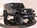 Black 2011 Jeep Wrangler Unlimited Sahara 4x4 Exterior