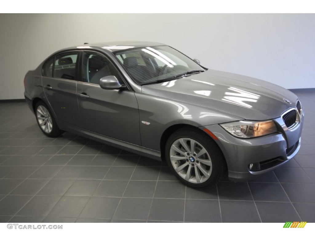 2011 3 Series 328i Sedan - Space Gray Metallic / Black Dakota Leather photo #1