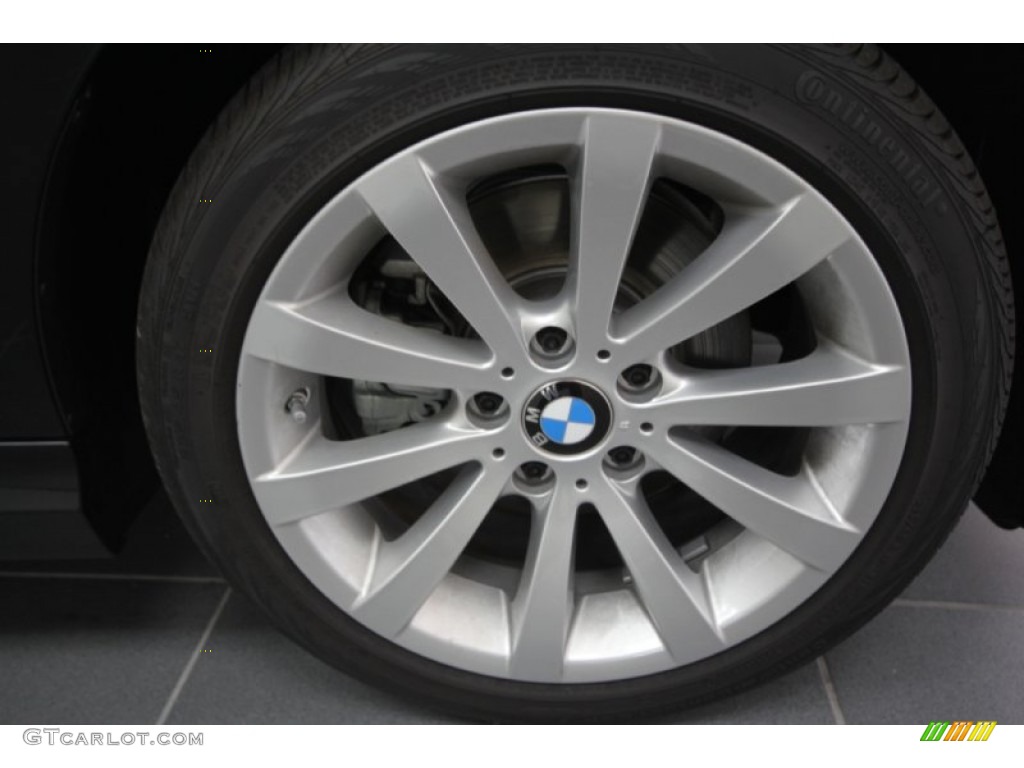 2011 3 Series 328i Sedan - Black Sapphire Metallic / Oyster/Black Dakota Leather photo #4