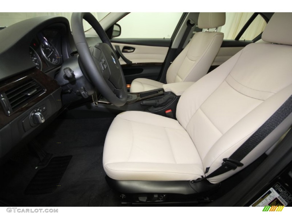 2011 3 Series 328i Sedan - Black Sapphire Metallic / Oyster/Black Dakota Leather photo #9