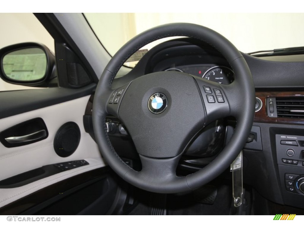 2011 3 Series 328i Sedan - Black Sapphire Metallic / Oyster/Black Dakota Leather photo #23