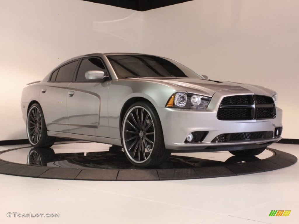 Billett Silver Metallic 2011 Dodge Charger R/T Road & Track Exterior Photo #57127885