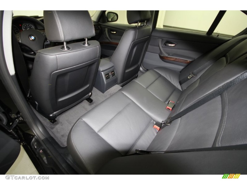 2011 3 Series 328i Sedan - Jet Black / Black Dakota Leather photo #23