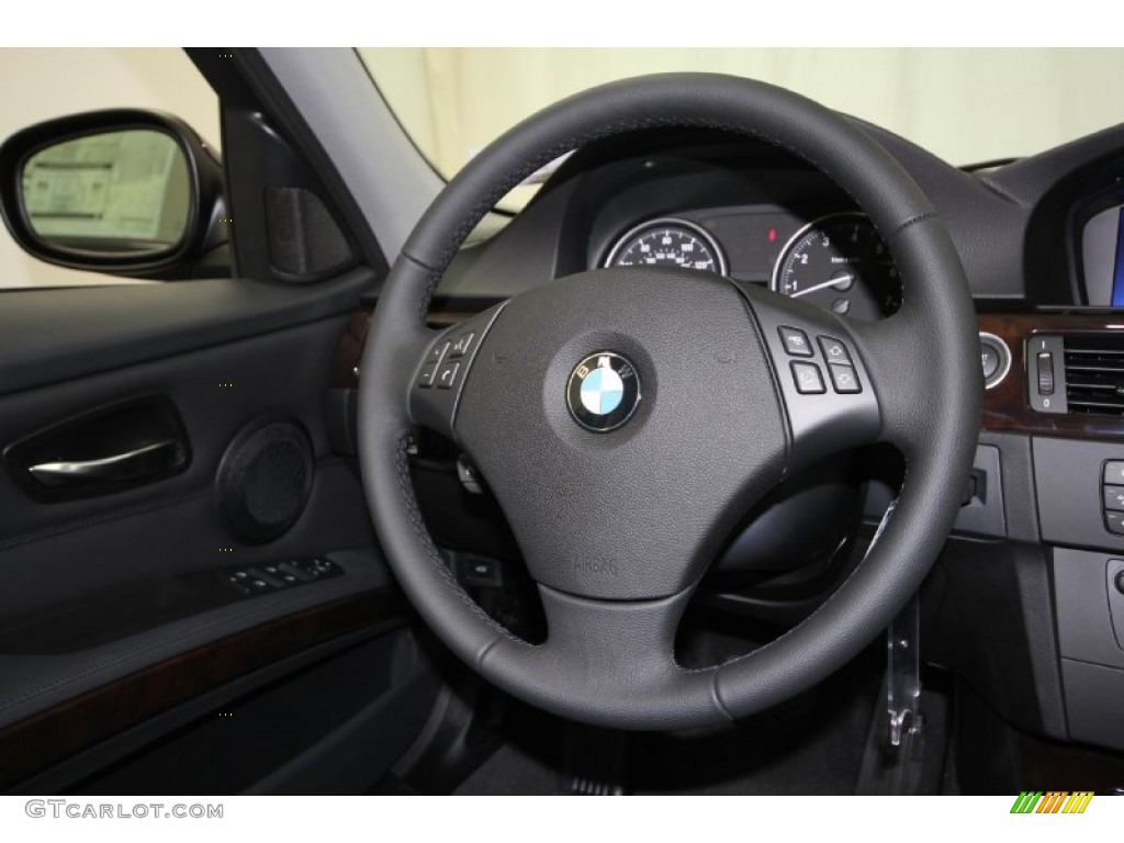 2011 3 Series 328i Sedan - Jet Black / Black Dakota Leather photo #26