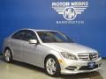 2011 Palladium Silver Metallic Mercedes-Benz C 300 Sport 4Matic  photo #1