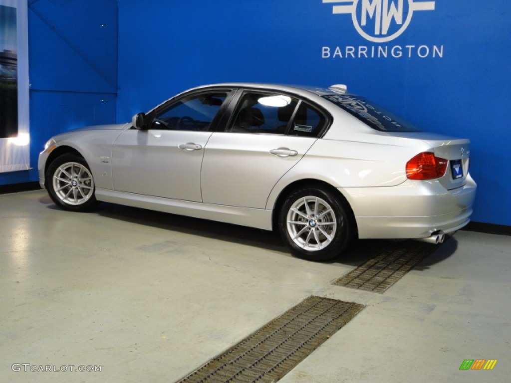 2010 3 Series 328i xDrive Sedan - Titanium Silver Metallic / Black photo #4