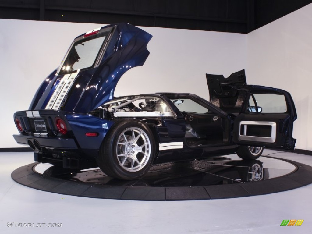 Midnight Blue Metallic 2005 Ford GT Standard GT Model Exterior Photo #57129589