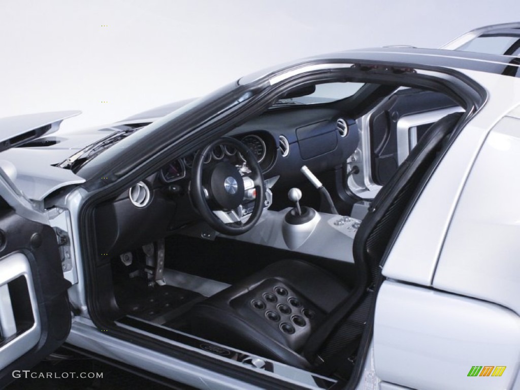 Ebony Black Interior 2005 Ford GT Standard GT Model Photo #57130303