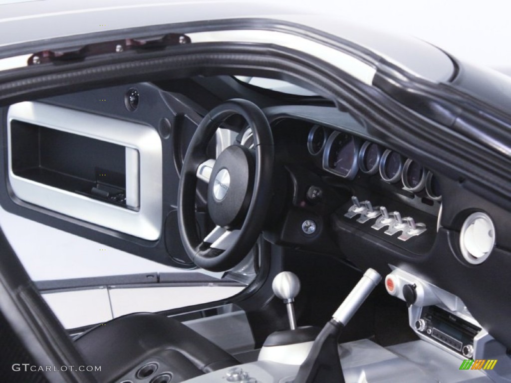 Ebony Black Interior 2005 Ford GT Standard GT Model Photo #57130321
