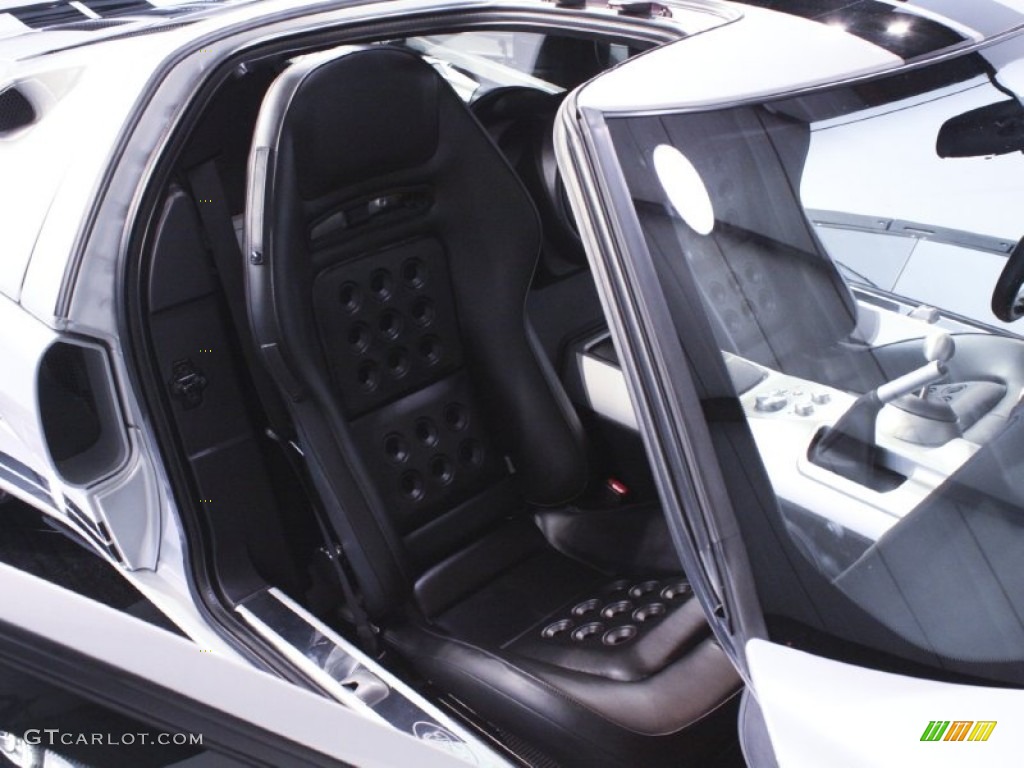 Ebony Black Interior 2005 Ford GT Standard GT Model Photo #57130374