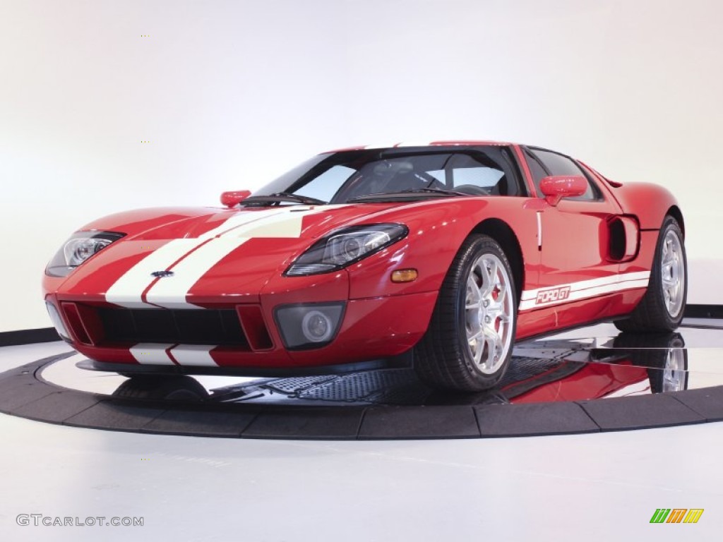 Mark IV Red 2005 Ford GT Standard GT Model Exterior Photo #57130705