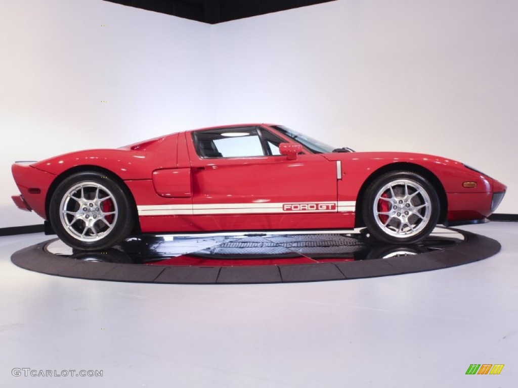 Mark IV Red 2005 Ford GT Standard GT Model Exterior Photo #57130739