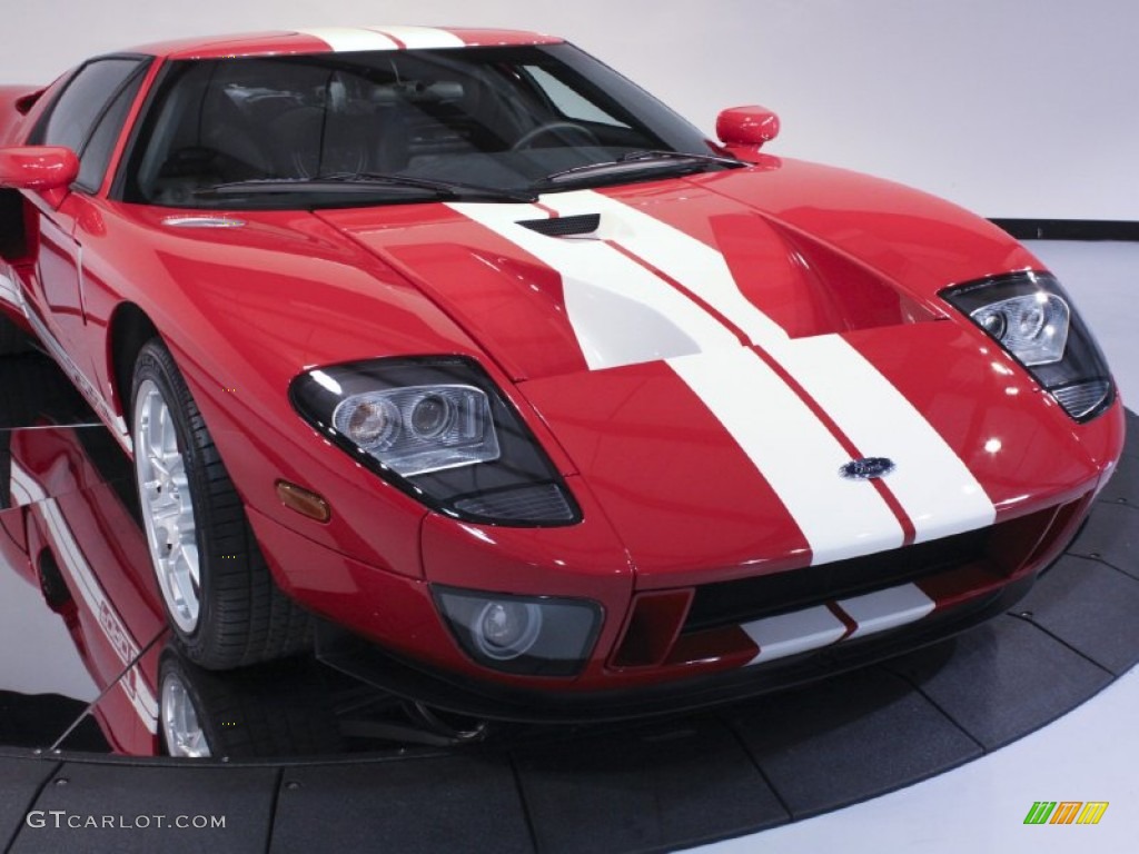 Mark IV Red 2005 Ford GT Standard GT Model Exterior Photo #57130765