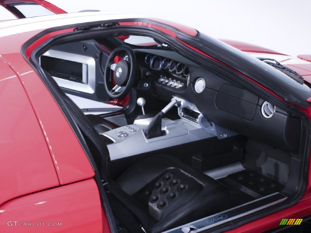 Ebony Black Interior 2005 Ford GT Standard GT Model Photo #57131047