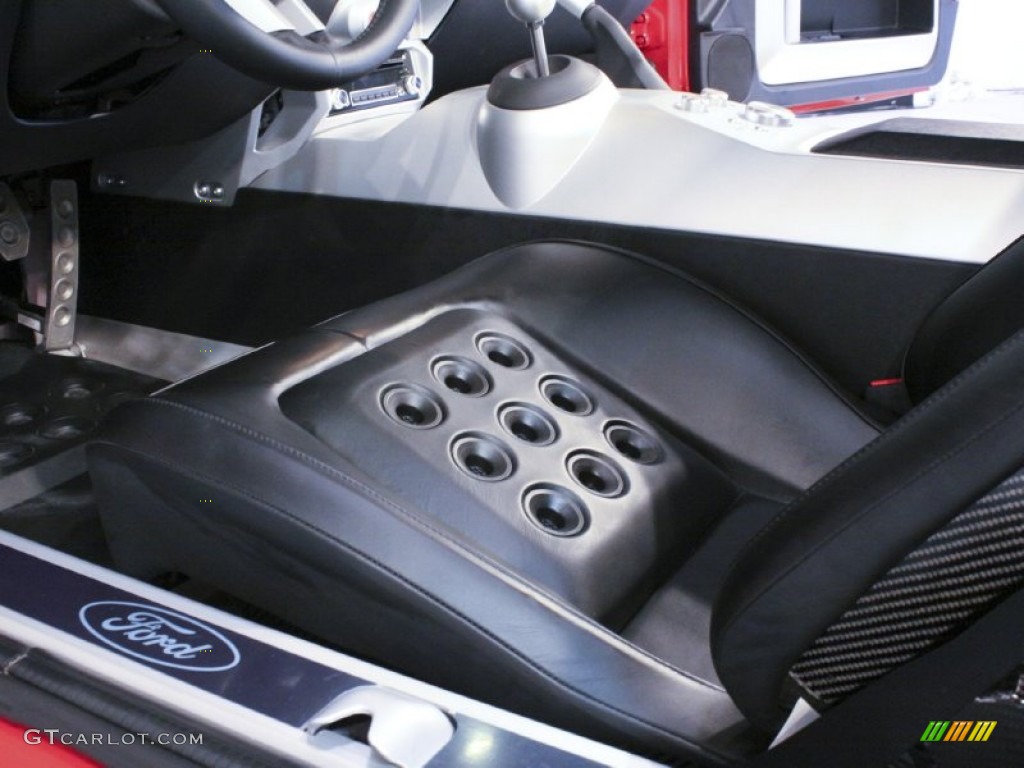 Ebony Black Interior 2005 Ford GT Standard GT Model Photo #57131116