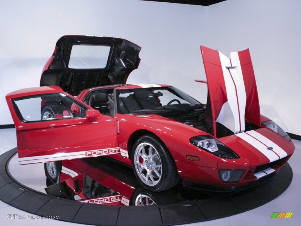 Mark IV Red 2005 Ford GT Standard GT Model Exterior Photo #57131405