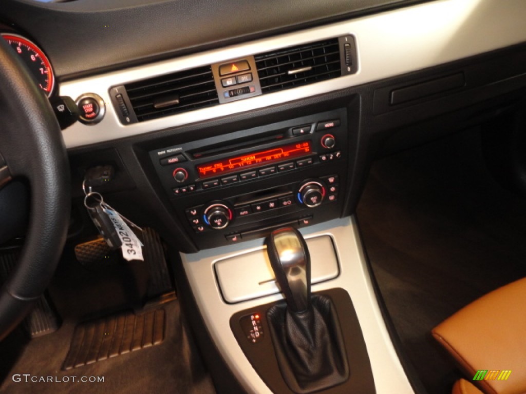 2008 3 Series 335i Coupe - Jet Black / Saddle Brown/Black photo #15