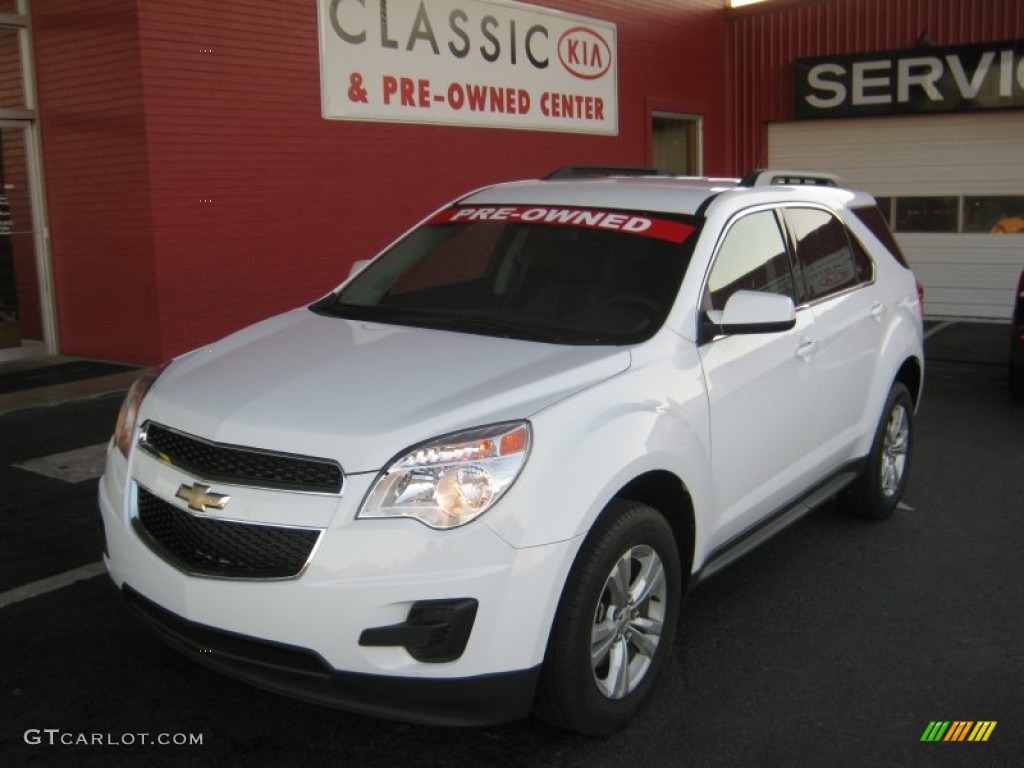 2010 Equinox LT - Summit White / Jet Black/Light Titanium photo #1