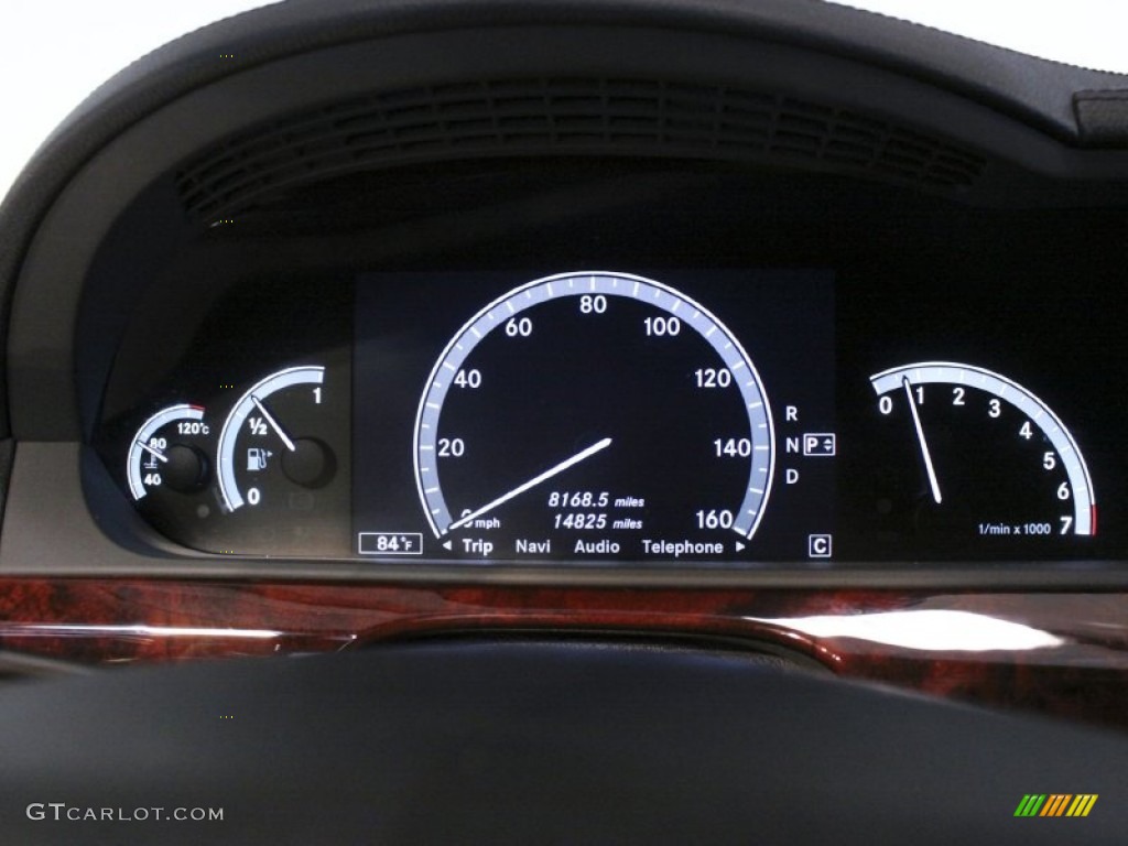 2009 Mercedes-Benz S 550 4Matic Sedan Gauges Photo #57132907