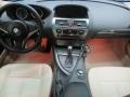 Creme Beige 2004 BMW 6 Series 645i Coupe Dashboard