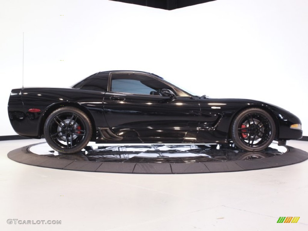 Black 2004 Chevrolet Corvette Z06 Exterior Photo #57134419