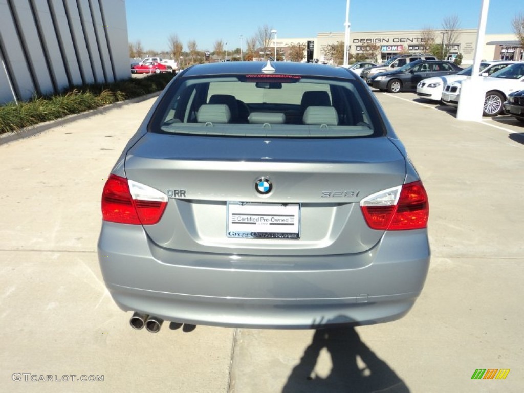 2008 3 Series 328i Sedan - Arctic Metallic / Gray photo #8