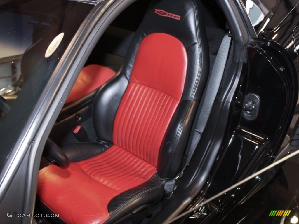 Torch Red Interior 2004 Chevrolet Corvette Z06 Photo #57134902