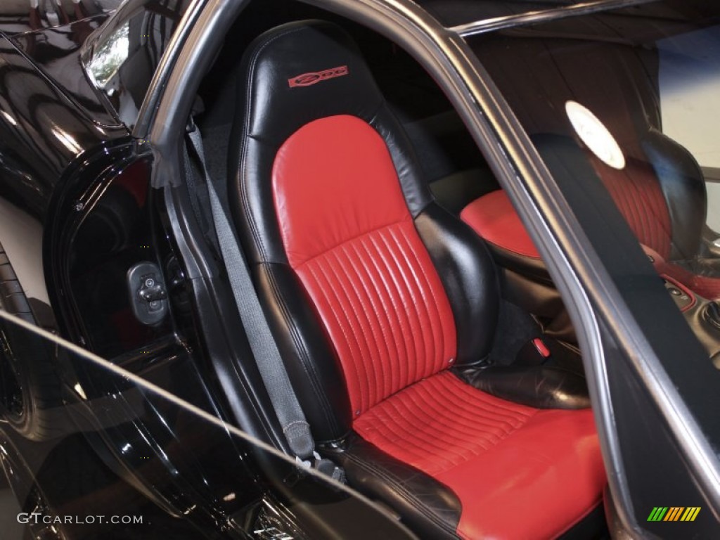 Torch Red Interior 2004 Chevrolet Corvette Z06 Photo #57134911