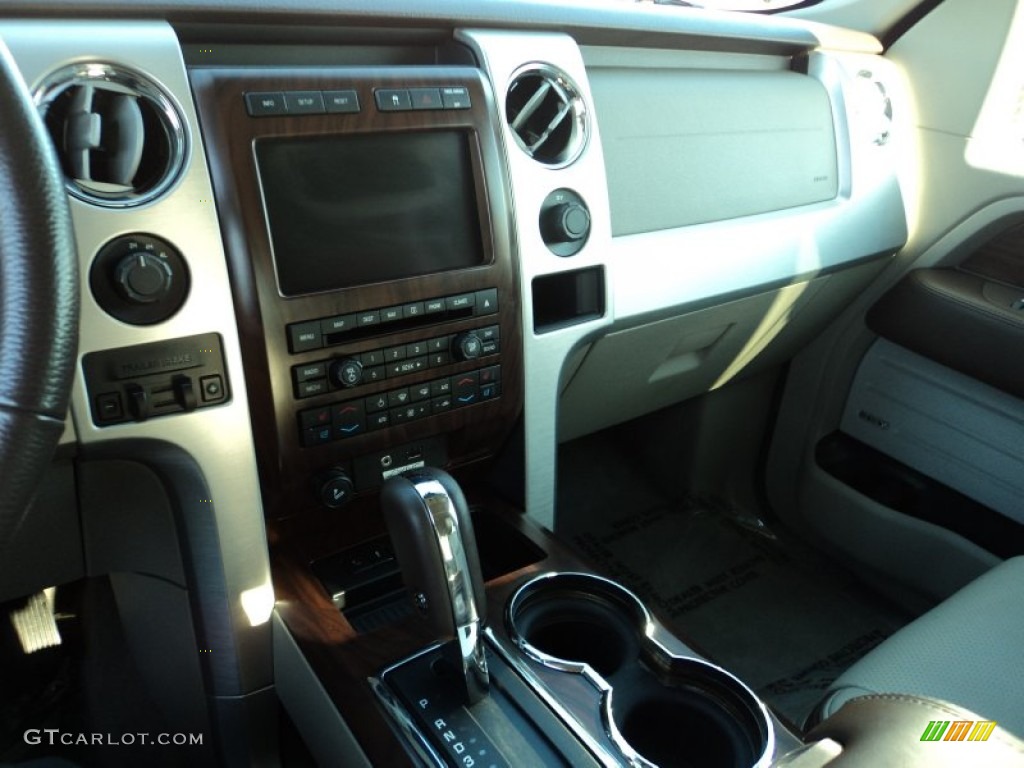 2010 F150 Platinum SuperCrew 4x4 - Ingot Silver Metallic / Medium Stone Leather/Sienna Brown photo #10